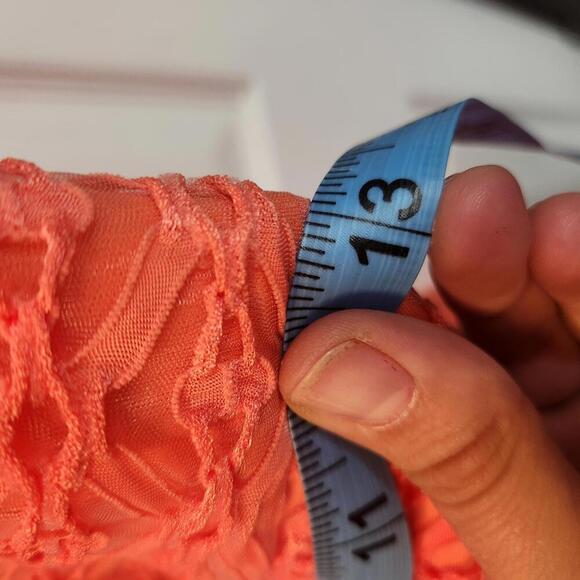 SOCIALITE Women's Coral Lace Dress - Size XS - Picture 7 of 7